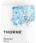 Thorne Selenium - 200 Mcg Selenium Supplement For Antioxidant Support - 60 Capsules