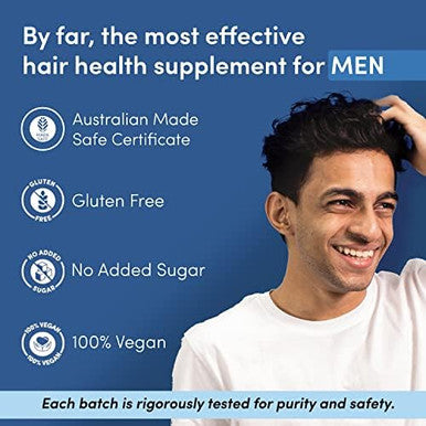 Biotin Hair Gummies Yummy Chewable Strawberry Flavored For Healthy Hair Pack Of 2 (60 Gummies Each)