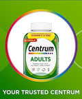 Centrum Adult Multivitamin/Multimineral Supplement With Antioxidants, Zinc, Vitamin D3 And B Vitamins, Gluten Free, Non-Gmo Ingredients - 200 Count (Pack Of 2)