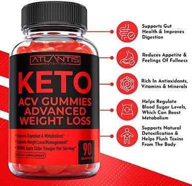 Keto Acv Gummies Advanced Weight Loss 90 Gummies + Ashwagandha 60 Gummies