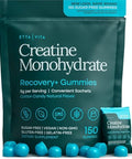 Etta Vita Sugar-Free Creatine Monohydrate Gummies (5G Per Packet) - Potent Creatine Gummies For Men & Women Supplement For Muscle Support Cognitive Function - Non-Gmo Gluten-Free Mucuna Pruriens