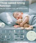 Wobrikosee Portable Sound Machine For Baby Kids Adults Usb Rechargeable White Noise Machine With Timer Function18 Smooth Sounds 256-Color Changing Mood Light Memory Function Sound Therapy For Home Travel