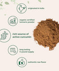 Micro Ingredients Organic Turmeric Powder 5 Pounds Rich In Active Curcumin Pure Turmeric Supplement Antioxidant Support For Joint & Immune Health Non-Gmo Vegan Friendly India Origin
