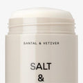 SALT and STONE Natural Deodorant Santal and Vetiver Extra Strength Natural Deodorant for Women & Men Aluminum Free with Seaweed Extracts, Shea Butter and Probiotics Free From Parabens and Sulfates
