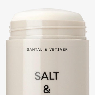 SALT and STONE Natural Deodorant Santal and Vetiver Extra Strength Natural Deodorant for Women & Men Aluminum Free with Seaweed Extracts, Shea Butter and Probiotics Free From Parabens and Sulfates