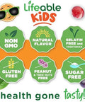 Lifeable Sugar Free Kids Biotin Gummies 5000mcg Great Tasting Biotin Supplement Biotin Gummies for Hair Growth Skin and Nail Health Hair Vitamins for Kids Boys Girls 90 Gummies