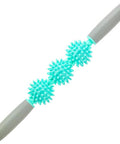 Coolife Fascia Muscle Roller - Cellulite Massager - Fascia Roller For Cellulite And Sore Muscles - Neck, Leg, Back, Body Roller Deep Tissue Massage Stick Tools - 3 Balls Size Version.