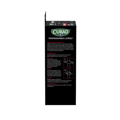Curad Performance Series IRONMAN Infrared Knee Support with Hot/Cold Therapy Elastic Adjustable Knee Brace with Removable Reusable Gel Compress for Knee Pain Management Powered by CELLIANT Technology