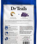 Dr. Teal'S Pure Epsom Salt Recovery Soaking Solution Set (2 Pack3Lbs Ea.) - Soothe & Sleep LavenderPre & Post Workout With Magnesium Sulfate & Menthol