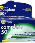 Sunmark Complete 50+ Multivitamin - Multimineral Tablets 125 Tabs By Sunmark
