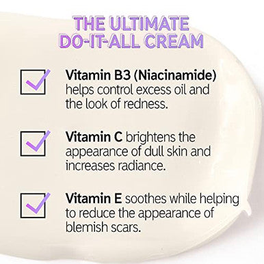 The Inkey List Vitamin B C And E Moisturizer Daily Moisturizer For Healthy Looking Skin Vegan Cruelty- 1.7 Oz