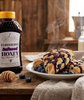Elderberry Honey - Infused Honey with Whole Elderberries - Immune Support Supplement for Adults & Kids - Immune Boosters - 16 oz