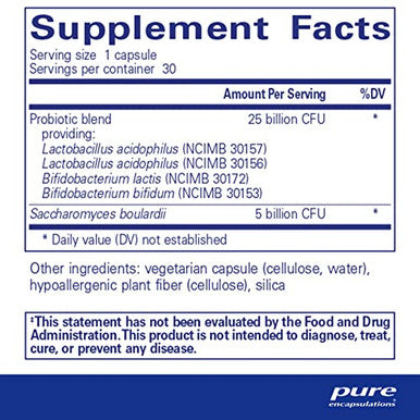 Pure Encapsulations PureBiOme Intensive 30 caps