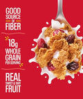 Grape Nuts Flakes Breakfast Cereal, Crispy Whole Wheat and Barley Cereal, Great for Yogurts, Parfaits, and Homemade Snacks, 18 OZ Box