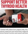 Force Factor Kelp For Iodine From Organic Kelp To Support Thyroid Health Strengthen Immunity And Digestion Vegan No Gelatin Nongmo 150Mcg 200 Tablets