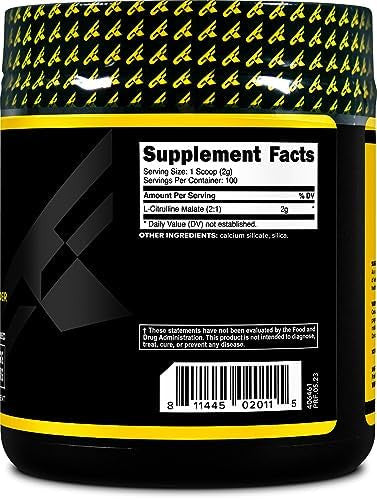 Primaforce Lcitrulline Malate Powder Unflavored Pre Workout Supplement 500 Grams Energy Support Aids Recovery Enhances Strength Performance ÃƒÂ¢Ã¢â€šÂ¬Ã¢â‚¬Å“ Vegan Nongmo
