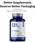 Utzy Vitamins U-Mune | Immune Support W/Elderberry, Ecea, Oregano | Made In Usa | 3Rd Party Tested | 120 Capsules