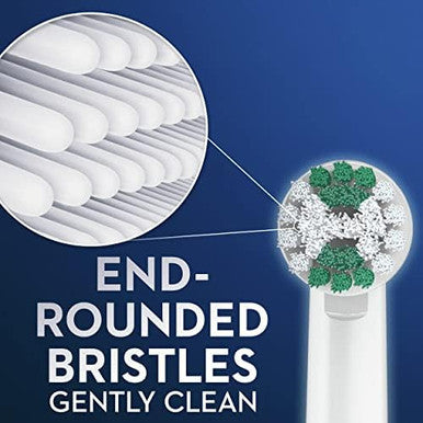 Oral-B Electric Toothbrush Brush Heads Precision Clean White + 2 Daily Clean White 1 Count