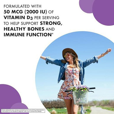 Bluebonnet Nutrition Earth Sweet Vitamin D3 2000 Iu Chewable Tablets Aids In Muscle And Skeletal Growth D3 Non Gmo Gluten Soy Milk Kosher 90 Chewable Tablets Raspberry Flavor