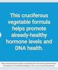 Life Extension Triple Action Cruciferous Vegetable Extract, 60 Vegetarian Capsules Helps Maintain Dna Health & Already-Healthy Hormone Levels - Non-Gmo, Gluten-Free, Vegetarian