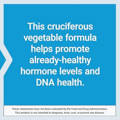 Life Extension Triple Action Cruciferous Vegetable Extract, 60 Vegetarian Capsules Helps Maintain Dna Health & Already-Healthy Hormone Levels - Non-Gmo, Gluten-Free, Vegetarian