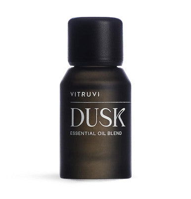 Vitruvi Dusk, Calming Essential Oil Blend, 100% Pure Ho Wood, Frankincense, Eucalyptus and Lavender Oil (0.5 fl.oz)