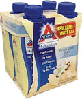 Atkins Creamy Vanilla Protein Shake 15G Protein Low Glycemic 2G Net Carb 1G Sugar Keto Friendly 4 Count