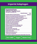 Paradise Herbs Imperial Adaptogens With Ashwagandha Astragalus Rhodiola Proprietary Adaptogen Blend For Stress Support Focus & Energy 60 Vegetarian Capsules