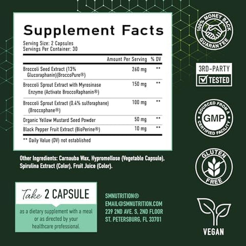 Sulforaphane Complex with Calcium DGlucarate Hormone Balancing Bundle with Advanced Microbeadlet Hormone Balance Supplement (60 Servings) and Vegan Gluten NonGMO CDG Supplement (90 Servings)