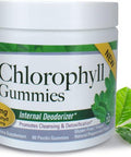 Nature'S Answer Chlorophyll Gummies 60 Count | Natural Internal Deodorant | Skin & Hair Support | Immune Support | Gelatin | Non GMO | G |