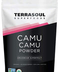 Terrasoul Superfoods Organic Camu Camu Powder 7 Oz 2 Pack Raw Vitamin C Immune Support
