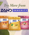 ZAND IMMUNITY Lemon Zinc Throat Lozenges GoodforYou Dry Mouth Lozenges Immune Support Supplement with Chelated Zinc 5mg Blend of 9 Herbs Soothe a Dry Throat Natural Flavor Gluten 50ct