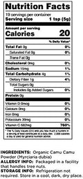 Terrasoul Superfoods Organic Camu Camu Powder 17.5 Oz 5 Pack Raw Natural Vitamin C Immune Support