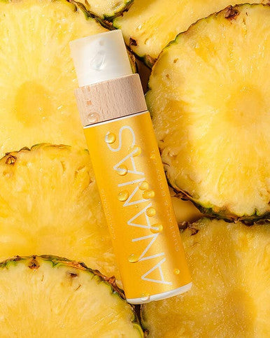 COCOSOLIS ANANAS tanning accelerator - organic tanning oil with vitamin E & pineapple scent for a quick, intensive tan - tanning enhancer for a rich chocolate tan - nourishing body lotion (110 ml)