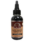 OKAY Black Jamaican Castor Oil With Vitamin E And Panthenol Helps Soothe Scalp Skin Improves Blood Circulation Helps Naturally Grow Healthy Hair Balances Oily Hair 4oz
