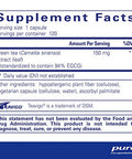 Pure Encapsulations Teavigo 120 vcaps