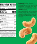 Emerald Nuts Salt and Pepper Seasoned Cashews (1Pack) 5 Oz Resealable Bag Kosher Certified NonGMO Contains No Artificial Preservatives Flavors or Synthetic Colors