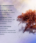 Heritage Store Aura Glow Facial Mask Brightening & Refining Treatment All Skin Types Exfoliating Gel Mask With Aha & Fruit Acids Hyaluronic Acid Sea Moss & Clear Quartz Vegan Paraben 2Oz