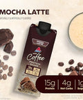 Atkins Mocha Latte Iced Coffee Protein Shake With 15G Protein 4G Net Carb 1G Sugar And Atkins Endulge Chocolate Coconut Bar Dessert Favorite With 5 Count