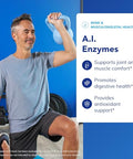 Pure Encapsulations A.I. Enzymes Balanced Plant Enzyme Formula For Joint Muscle And Digestive Support 120 Capsules