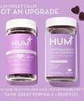 Hum Ashwagandha Calm Ltheanine & Ashwagandha For Daily Relaxation & Mood Support Mixed Berry Flavor (60Count)