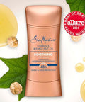 Sheamoisture Antiperspirant Deodorant Stick Soothing Vitamin E & Kukui Nut Oil 2 Count For 48Hr Sweat & Odor Protection With No Parabens & No Mineral Oil 2.6 Oz