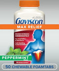 Gaviscon Max Peppermint Tablet 50 Count