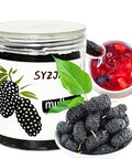 Food to Live Dried Black Mulberry, 5.3oz (150g) - Vegan | Juicy Sweet-Tart Superfruit for Snacks, Smoothies & Baking | Raw, No Sugar Added, Resealable Bulk Bag