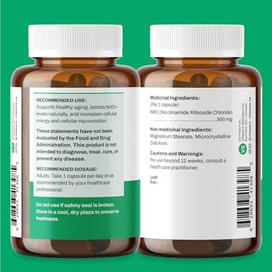 Niamax Nad+ 300Mg - High Potency Cellular Energy Booster - Nad+ Precursor For Enhanced Cellular Health & Healthy Cognitive Aging - Non-Gmo, Vegan, Gluten-Supplement