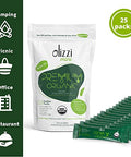 Olive Oil Packets - Olizzi Premium Organic Extra Virgin, New Harvest, Award Winning, Early Harvest, Cold Pressed, USDA Organic Certified, Single Serve, Mini, Salad Dressing To Go, Individual, Travel Size, 25 Single Use Packs (0.34 Fl Oz / Unit)