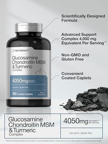 Horbaach Glucosamine Chondroitin Msm 180 Cap