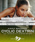 Muscle Feast Highly Branched Cyclic Dextrin Powder Carbohydrate Powder Supplement Pre Workout Intra