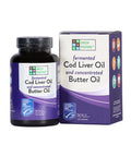 Green Pasture Fermented Cod Liver Oil Blend and Concentrated Butter Oil Blend - 120 Capsules