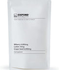 Bilberry, Lutein & Grape Seed Tablets | Vision Care, Eye Health & Antioxidant | Oxford Vitality